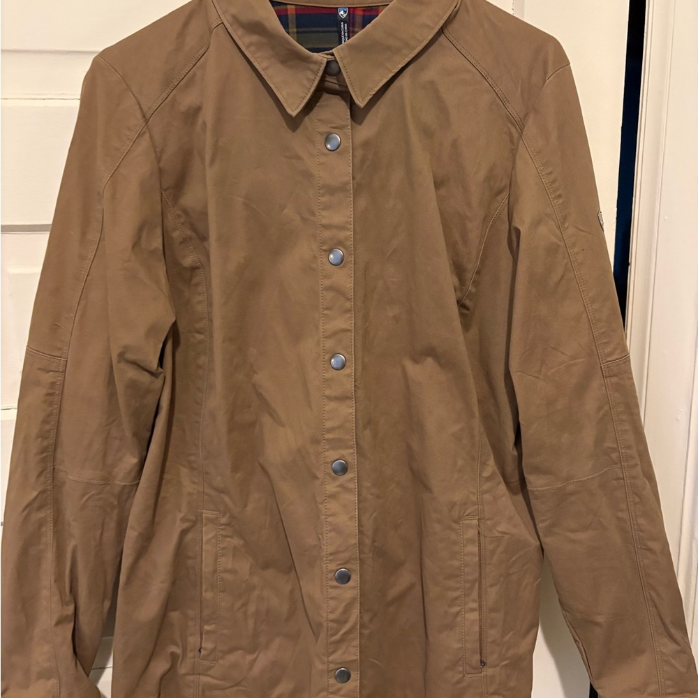 Kuhl Classic Women's Tan Button-Front Coat